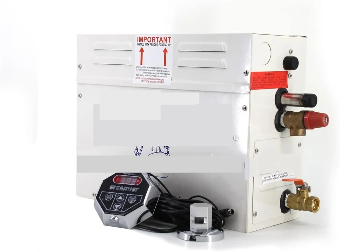 گرمکن استخر و جکوزی 4 کیلووات مولد بخار سونا اتاق بخار دستگاه سونا بخار خانگی بخار تجاری بخار مرطوب اسپا حمام بخار