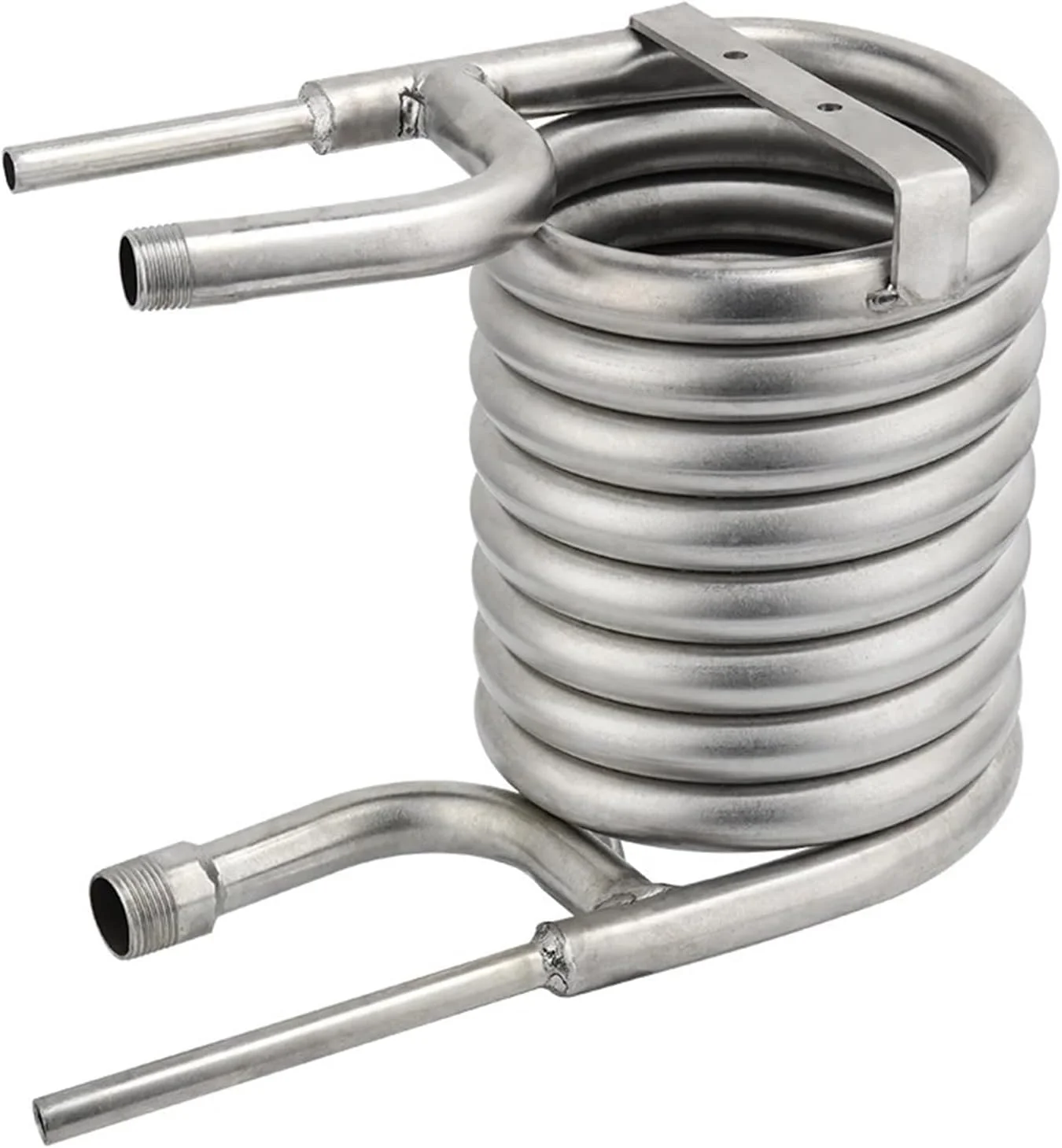 مبدل حرارتی، خنک کننده ضد جریان جوشانده فولاد ضد زنگ، سیم پیچ لوله خنک کننده، اتصالات شلنگ باغ، خنک کننده آبجو، خنک کننده ضد جریان جوشانده برای گرمایش از کف، گرمایش آب