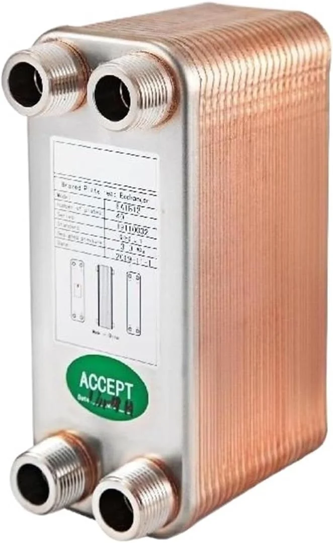 مبدل حرارتی، 30 40 60 صفحه مبدل حرارتی استیل ضد زنگ خنک کننده گیاه آبجو خنک کننده خنک کننده جریان معکوس گرمایش آب برای گرمایش از کف، گرمایش آب (30 صفحه)