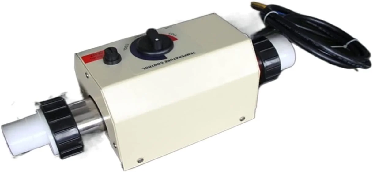 گرمکن استخر و جکوزی 3 کیلووات فولاد ضد زنگ، گرمکن استخر شنا، ترموستات تجهیزات استخر