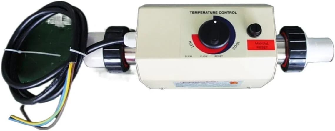 گرمکن استخر و جکوزی 2 کیلووات ترموستات استخر شنا گرمایش برقی آب برای وان حمام و اسپا