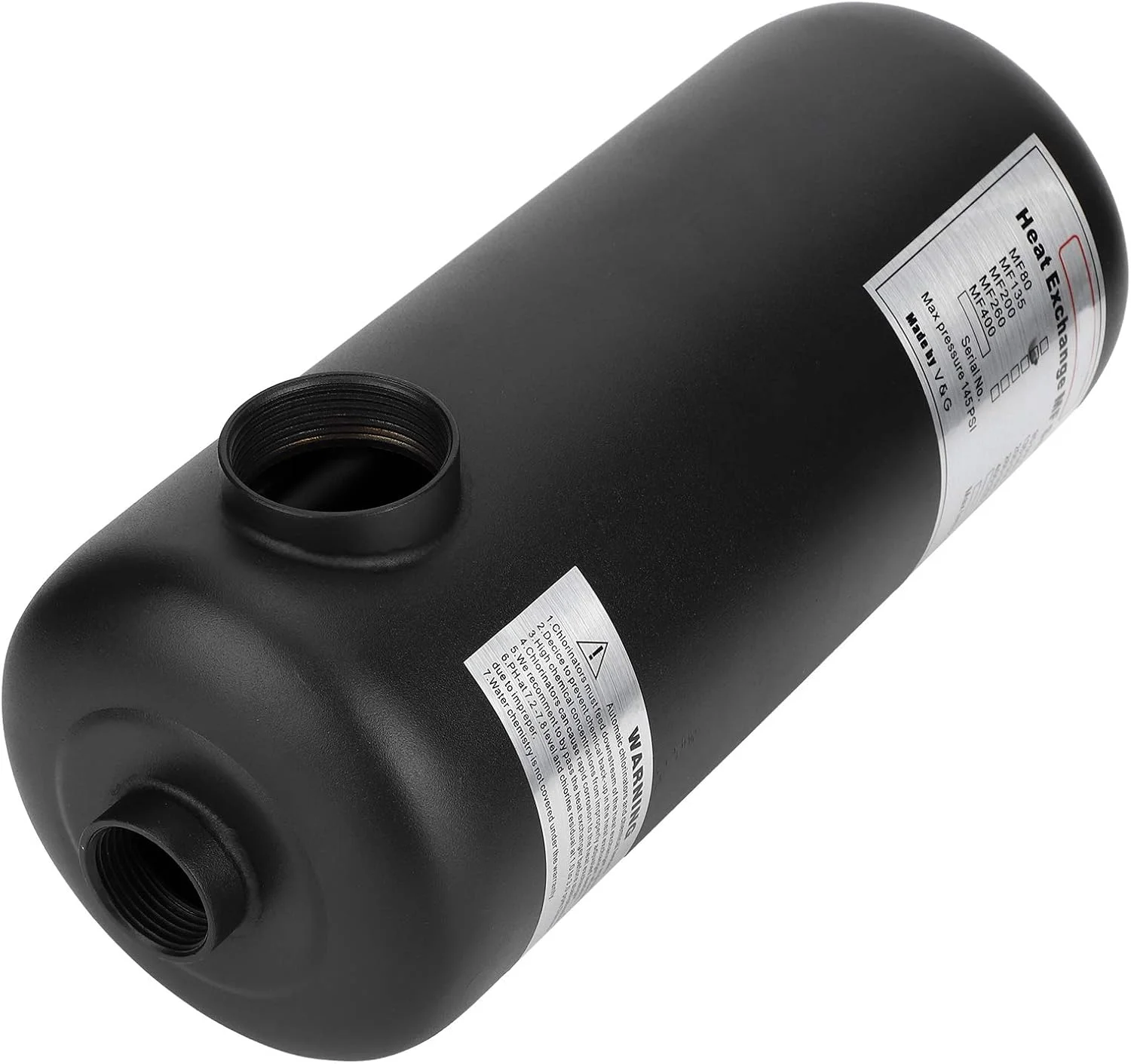 مبدل حرارتی، مبدل آب گرم و سرد بدون مخزن آب برای استخر آب گرم، استخر شنا و حمام