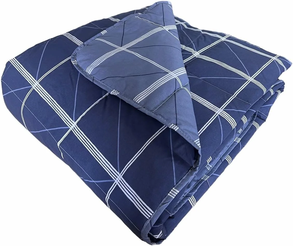 روتختی طرح هندسی کاترین لنسفیلد 240x220 آبی روتختی طرح هندسی کاترین لنسفیلد 240x220 آبی