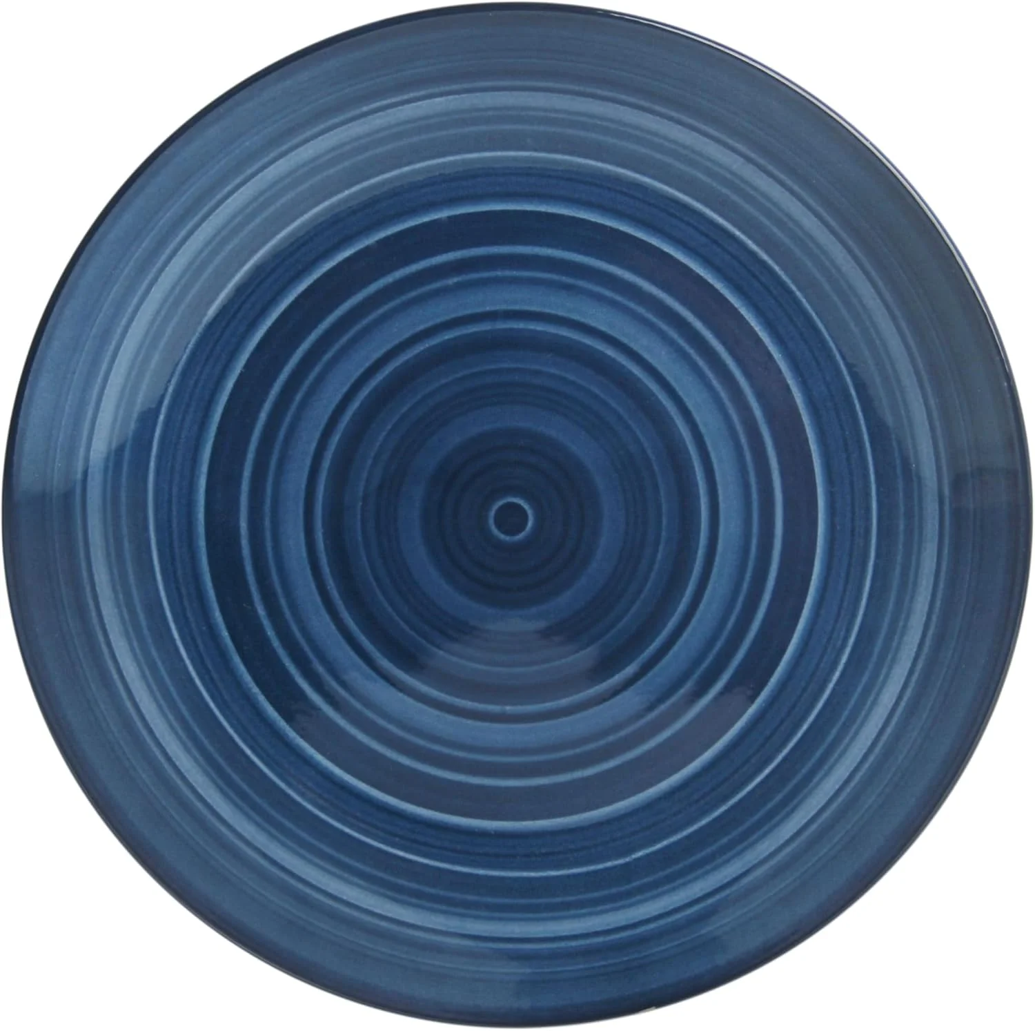 سرویس غذاخوری چینی رزی کم عمق بای کویزین آرت، ۱۸ پارچه، آبی (۶ بشقاب غذاخوری، ۶ بشقاب خورشت خوری، ۶ کاسه کوچک)