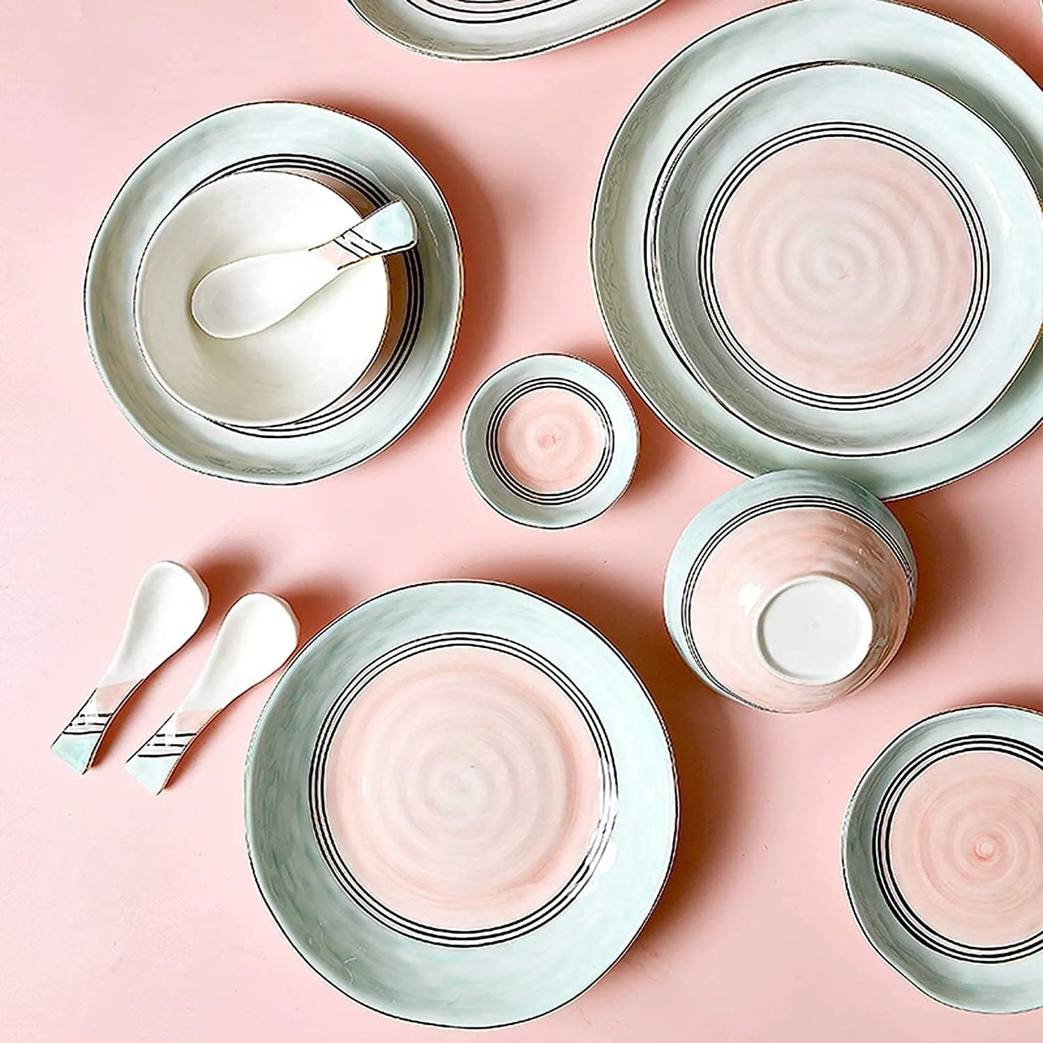 سرویس غذاخوری مناسب رستوران های لوکس و منزل، سرویس غذاخوری با کیفیت بالا، سرویس های غذاخوری سرامیکی، سرویس ظروف چینی لوکس سبک نوردیک 43 تکه سرویس غذاخوری مناسب رستوران های لوکس و منزل، سرویس غذاخوری با کیفیت بالا، سرویس های غذاخوری سرامیکی، سرویس ظروف چینی لوکس سبک نوردیک 43 تکه