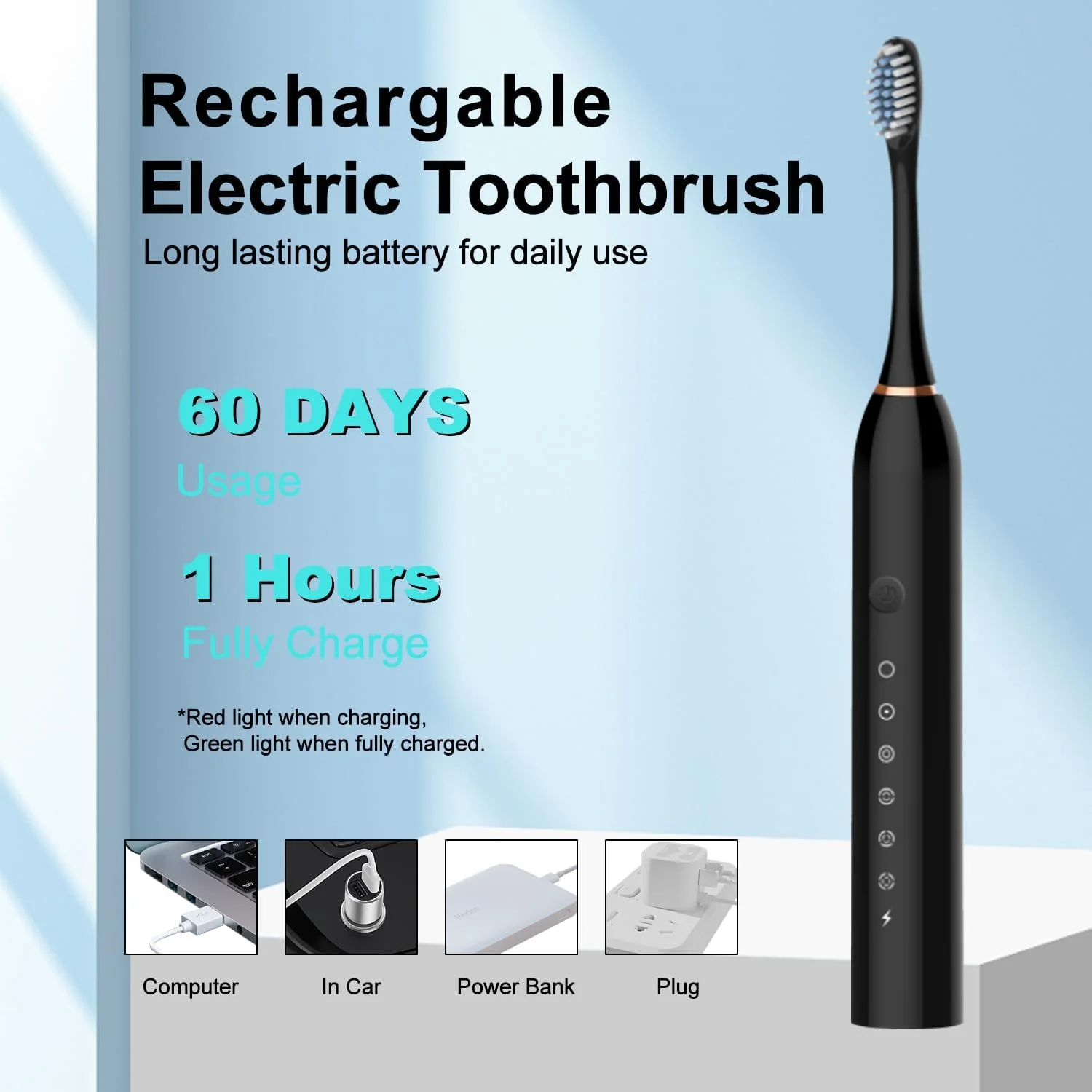 مسواک برقی MSETGRD بسته 3 عددی، 6 حالت، مسواک برقی قابل شارژ، شارژ سریع، تایمر 2 دقیقه و 30 ثانیه مسواک برقی MSETGRD بسته 3 عددی، 6 حالت، مسواک برقی قابل شارژ، شارژ سریع، تایمر 2 دقیقه و 30 ثانیه