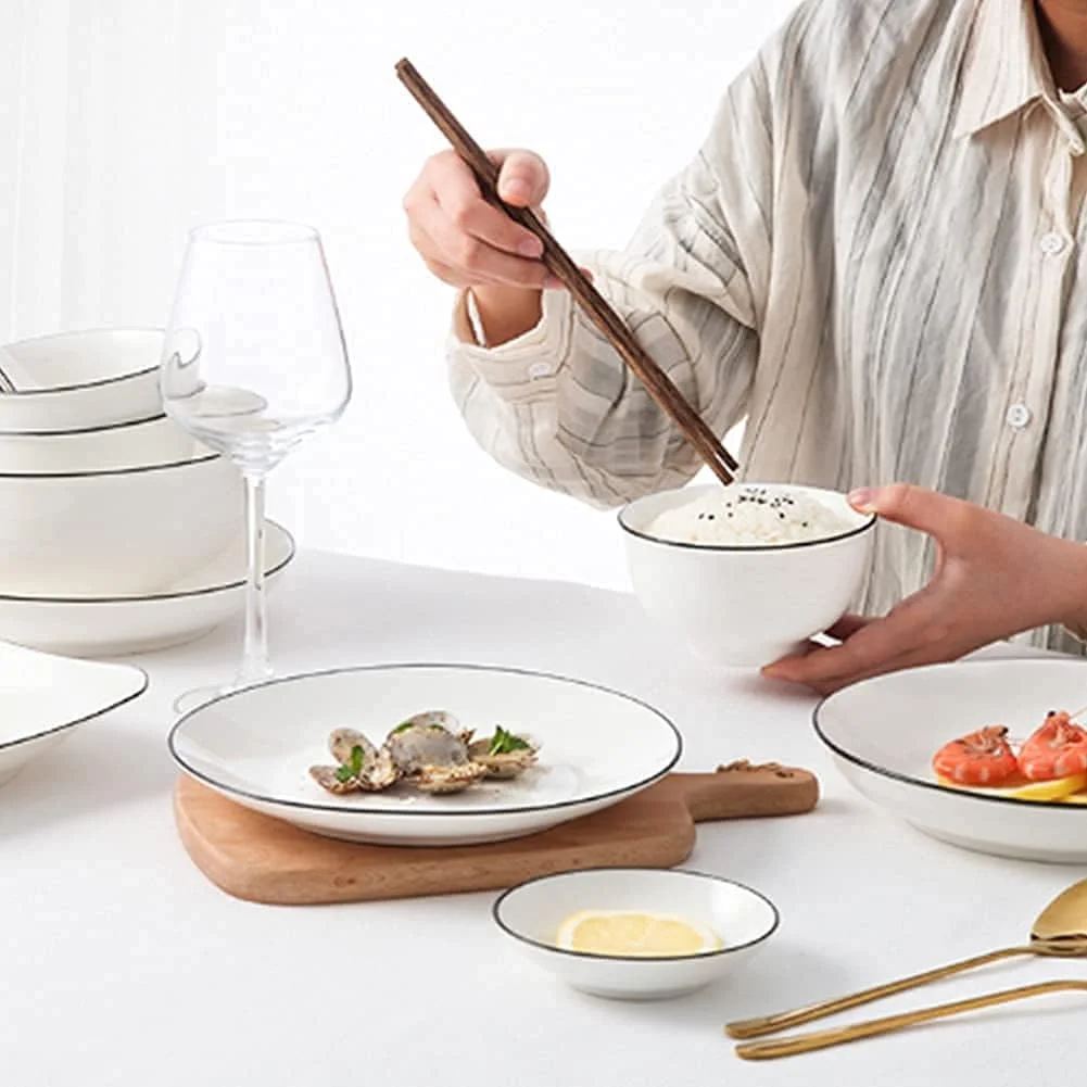 سرویس غذاخوری، سرویس ظروف غذاخوری ویژه رستورانی، ست ظروف غذاخوری 19 تکه، ست ظروف چینی استخوانی با بشقاب، کاسه و دیس، ست ظروف سرامیکی برای سرویس غذاخوری، سرویس ظروف غذاخوری ویژه رستورانی، ست ظروف غذاخوری 19 تکه، ست ظروف چینی استخوانی با بشقاب، کاسه و دیس، ست ظروف سرامیکی برای