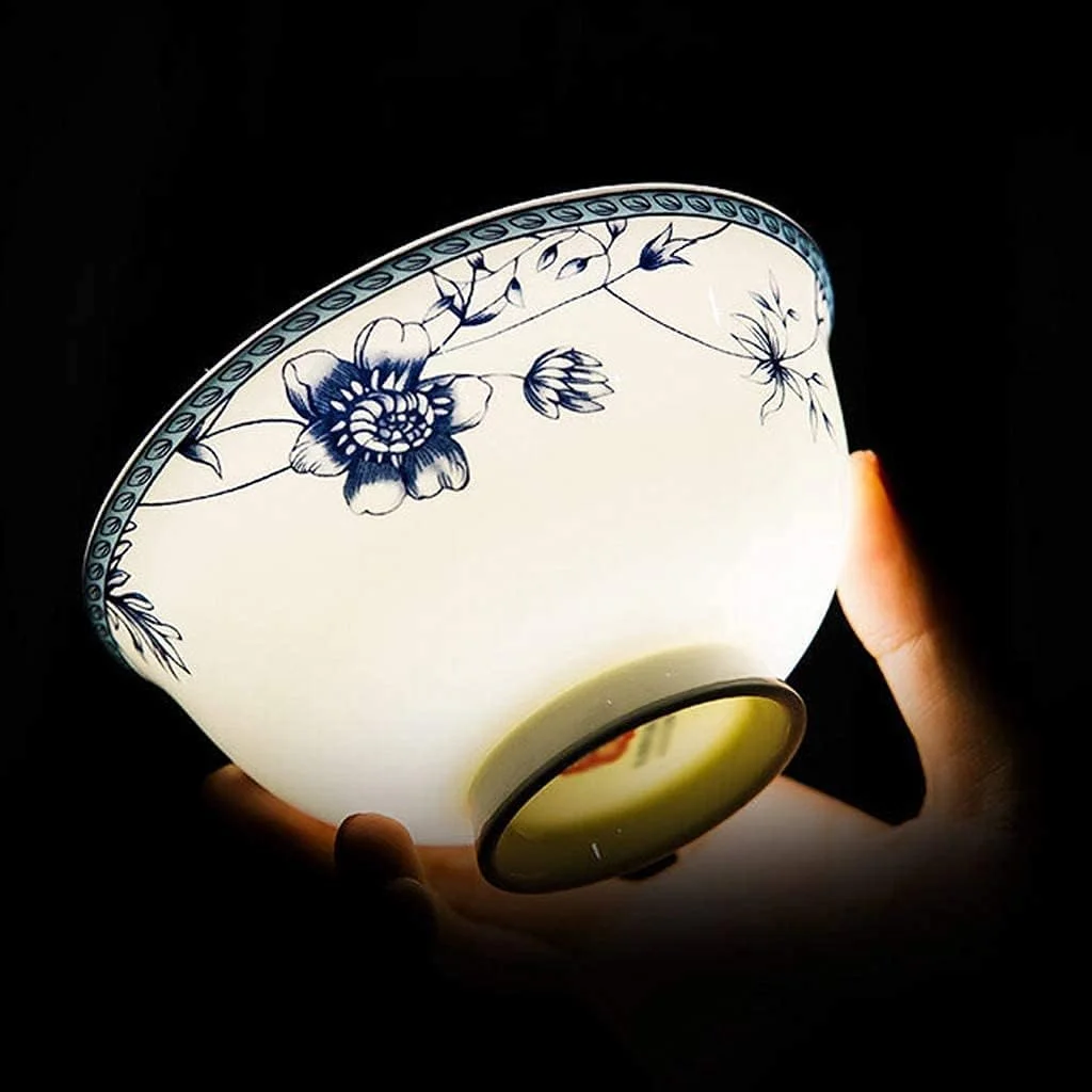 سرویس غذاخوری برای مهمانی خانوادگی، رستوران هتل، مجموعه ظروف سرامیکی با 48 تکه، مجموعه ظروف کاسه/قابلمه/بشقاب/قاشق، مجموعه ترکیبی ظروف چینی با طرح آبی و سفید سرویس غذاخوری برای مهمانی خانوادگی، رستوران هتل، مجموعه ظروف سرامیکی با 48 تکه، مجموعه ظروف کاسه/قابلمه/بشقاب/قاشق، مجموعه ترکیبی ظروف چینی با طرح آبی و سفید