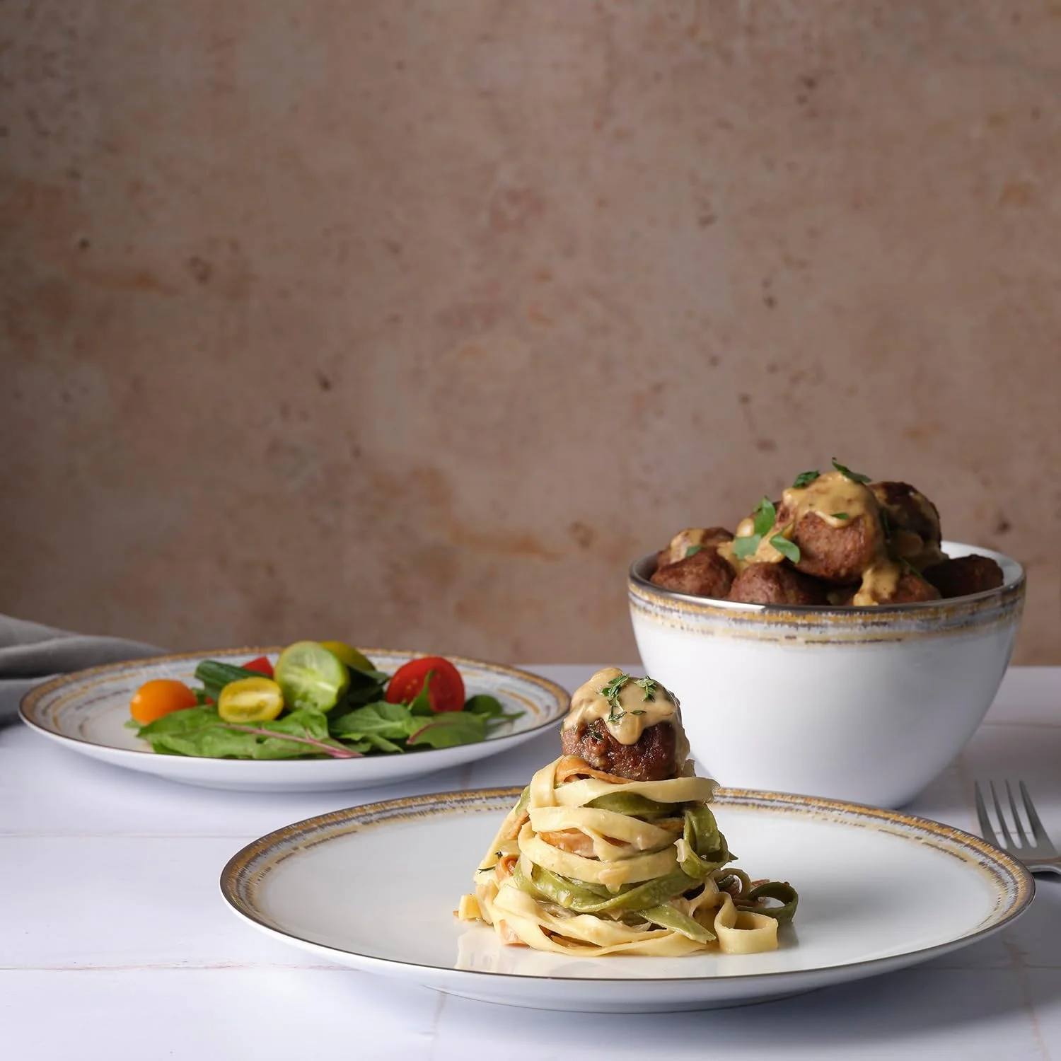 سرویس غذاخوری 12 پارچه نوریتک ریلان، مناسب برای 4 نفر