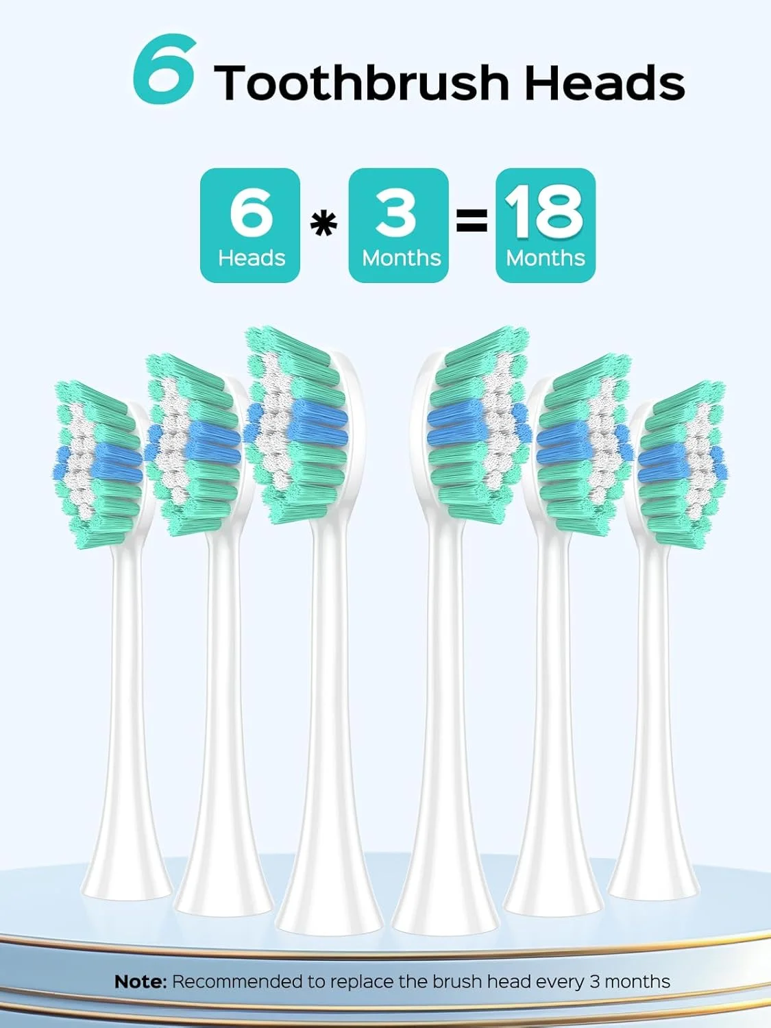 مسواک برقی COSLUS با 5 حالت و قدرت 47000 دور در دقیقه به همراه 6 سری مسواک مسواک برقی COSLUS با 5 حالت و قدرت 47000 دور در دقیقه به همراه 6 سری مسواک