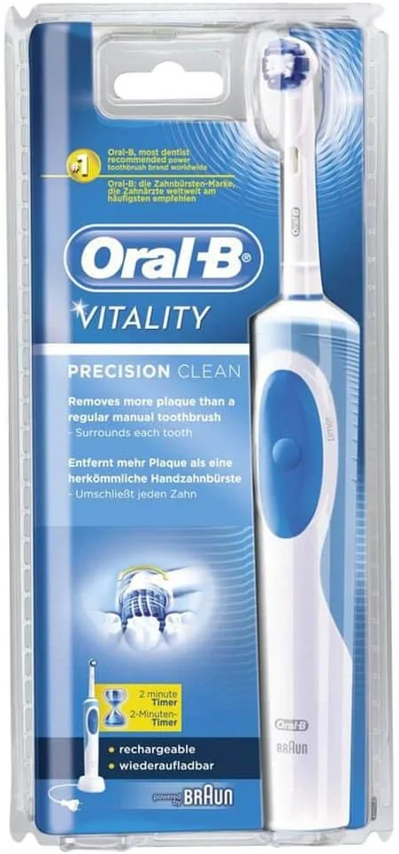 مسواک برقی شارژی اورال بی مدل Vitality Pro White