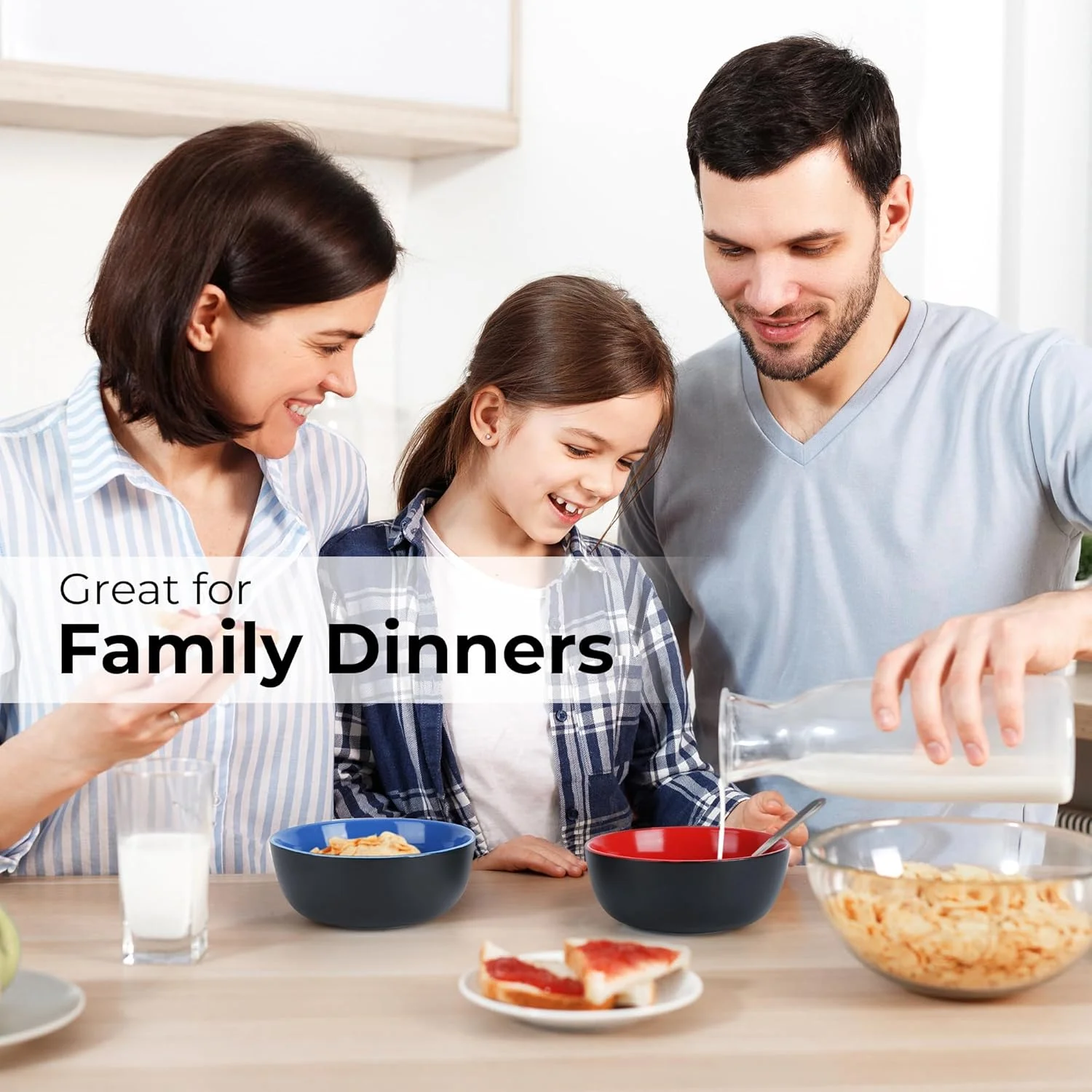 MIAMIO - سرویس ظروف 30 پارچه برای 6 نفر / سرویس غذاخوری سنگی - شامل بشقاب، کاسه و لیوان - قابل استفاده در مایکروویو و ماشین ظرفشویی - مجموعه Le PaPillon (مخلوط) MIAMIO - سرویس ظروف 30 پارچه برای 6 نفر / سرویس غذاخوری سنگی - شامل بشقاب، کاسه و لیوان - قابل استفاده در مایکروویو و ماشین ظرفشویی - مجموعه Le PaPillon (مخلوط)