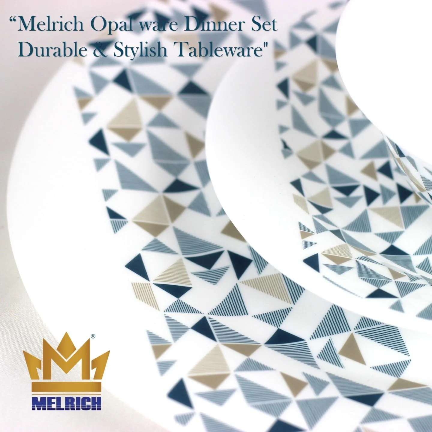 سرویس غذاخوری 20 پارچه مِلریچ از جنس اوپال، شامل بشقاب غذاخوری، بشقاب دسرخوری، کاسه، بدون BPA، شیک و بادوام، قابل شستشو در ماشین ظرفشویی و استفاده در مایکروویو سرویس غذاخوری 20 پارچه مِلریچ از جنس اوپال، شامل بشقاب غذاخوری، بشقاب دسرخوری، کاسه، بدون BPA، شیک و بادوام، قابل شستشو در ماشین ظرفشویی و استفاده در مایکروویو