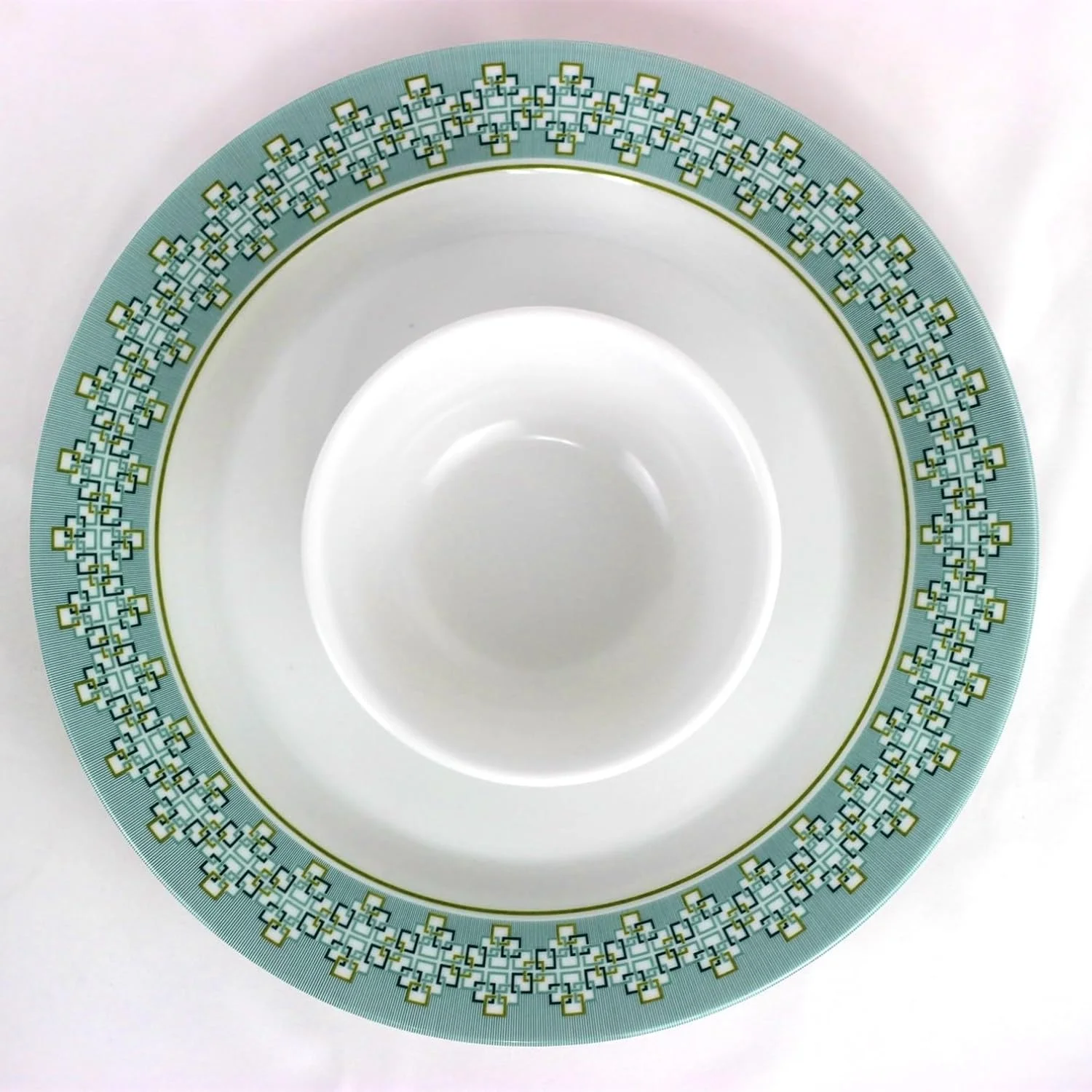 ست غذاخوری 12 پارچه ملامین Melrich شامل بشقاب غذاخوری، بشقاب سوپ خوری و کاسه، قابل شستشو در ماشین ظرفشویی و فریزر، بادوام و محکم