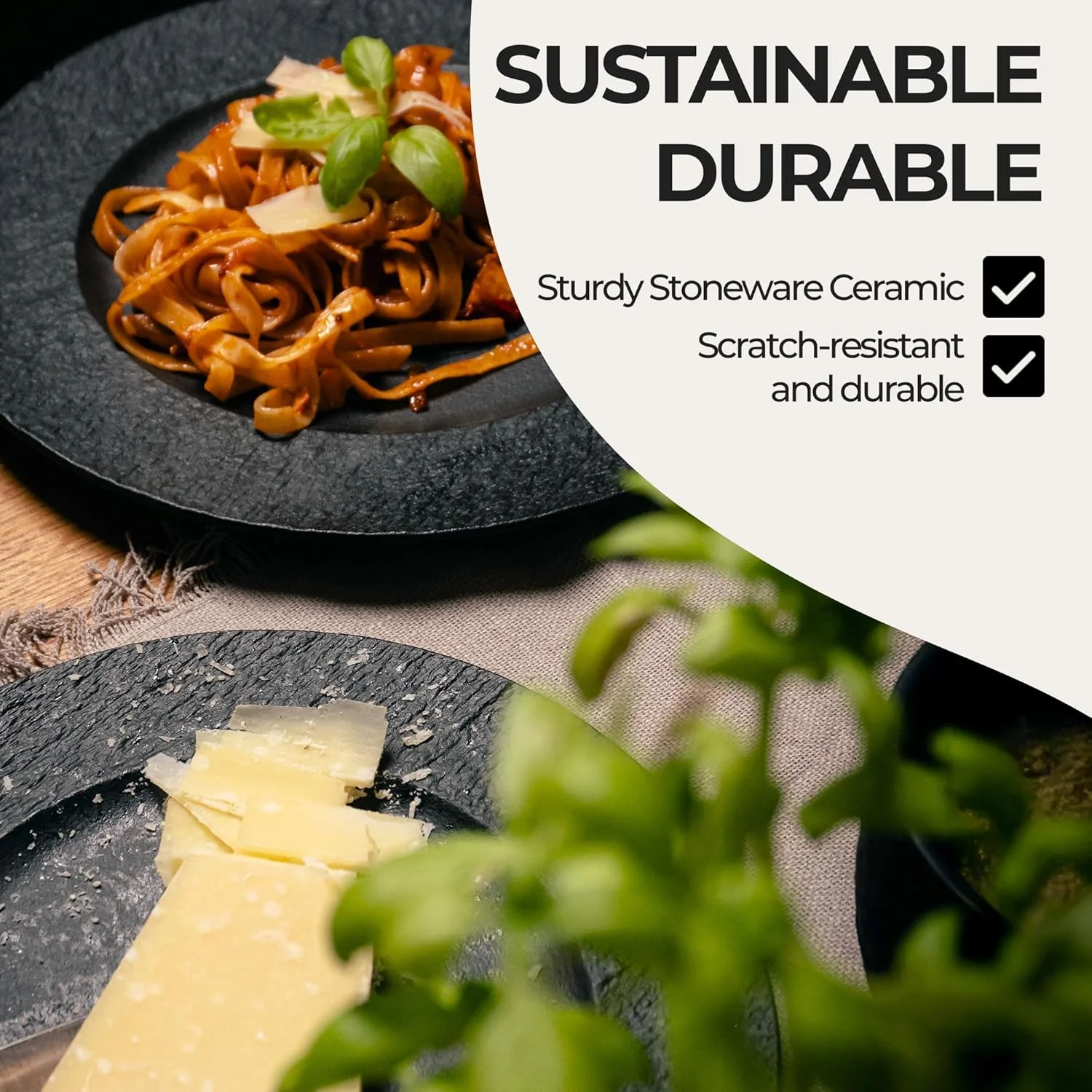 MIAMIO - ست ظروف غذاخوری 16 تکه / ظروف سرامیکی مدرن / ظروف غذاخوری / ست برای 4 نفر - مجموعه Oasis MIAMIO - ست ظروف غذاخوری 16 تکه / ظروف سرامیکی مدرن / ظروف غذاخوری / ست برای 4 نفر - مجموعه Oasis