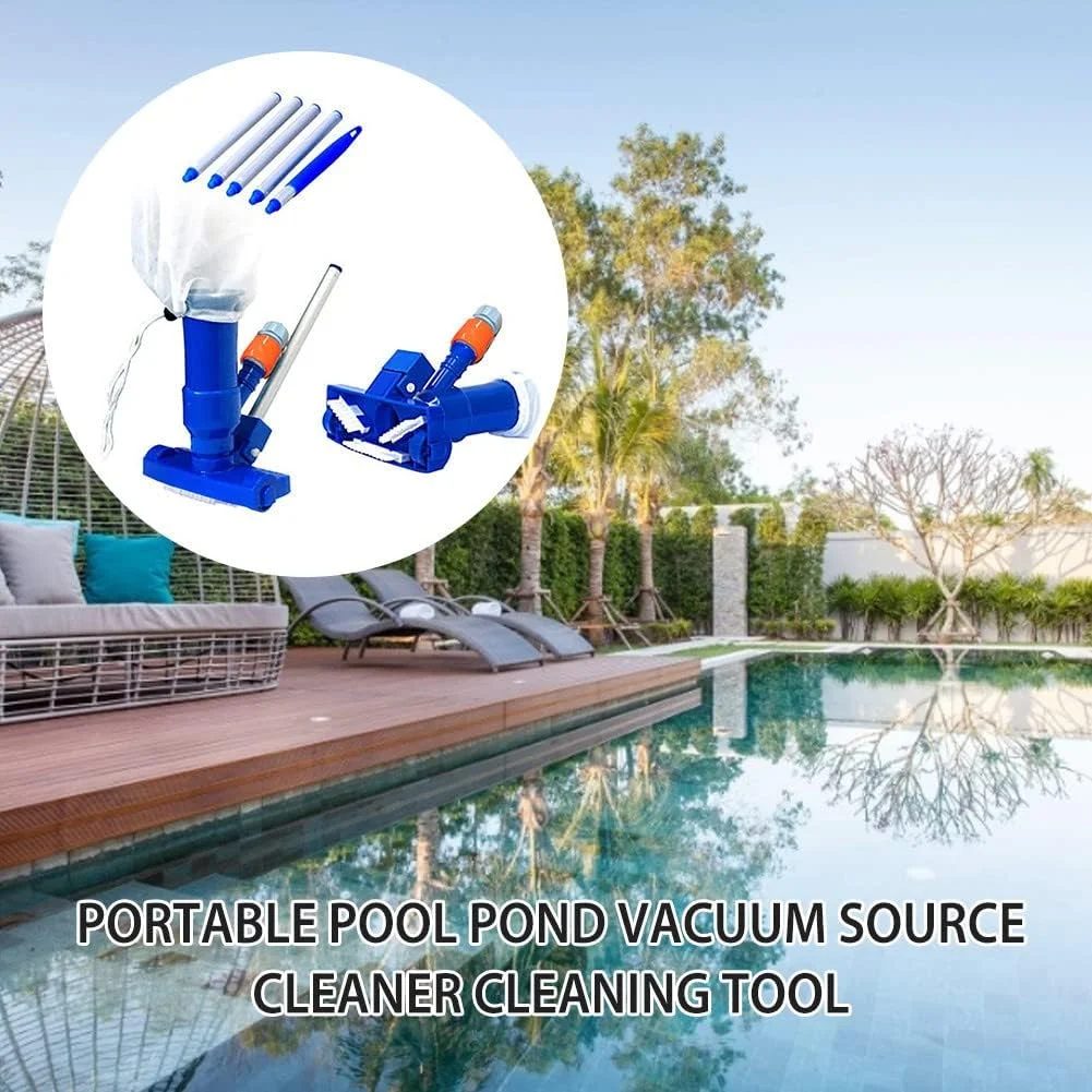 جارو استخری | جاروی جت استخری ارتقا یافته - مناسب برای استخرهای داخل زمینی و روی زمینی، پله های استخر، تمیز کردن خاک، شن و لای، ایده آل برای تمیز کردن وان آب گرم و اسپا