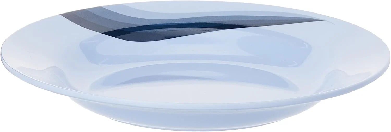 بشقاب گود ملامین سوپر ری 10 اینچی - بشقاب سوپ و پاستا | با تزئینات کلاسیک و جذاب، قابل شستشو در ماشین ظرفشویی، ایده آل برای سوپ، دسر، بستنی و موارد دیگر (آبی) بشقاب گود ملامین سوپر ری 10 اینچی - بشقاب سوپ و پاستا | با تزئینات کلاسیک و جذاب، قابل شستشو در ماشین ظرفشویی، ایده آل برای سوپ، دسر، بستنی و موارد دیگر (آبی)