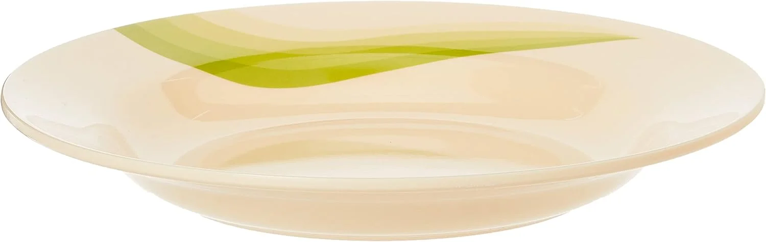 بشقاب گود سوپ خوری 10 اینچی ملامینه طرح Super Rays - مناسب سوپ، پاستا | بشقاب با طرح کلاسیک و جذاب، قابل شستشو در ماشین ظرفشویی | ایده آل برای سوپ، دسر، بستنی و غیره (سبز)