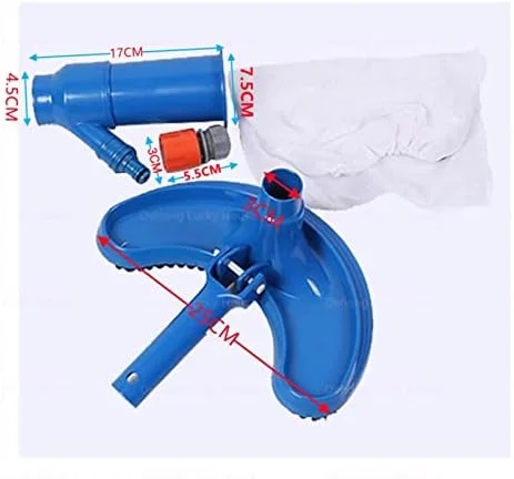 TTGLRT جاروبرقی استخر قابل حمل لوازم جانبی استخر جاروبرقی ابزار تمیز کننده سر مکش برس جاروبرقی فواره برس جاروبرقی استخر جاروبرقی دستی استخر (Bh28-بدون دسته) TTGLRT جاروبرقی استخر قابل حمل لوازم جانبی استخر جاروبرقی ابزار تمیز کننده سر مکش برس جاروبرقی فواره برس جاروبرقی استخر جاروبرقی دستی استخر (Bh28-بدون دسته)