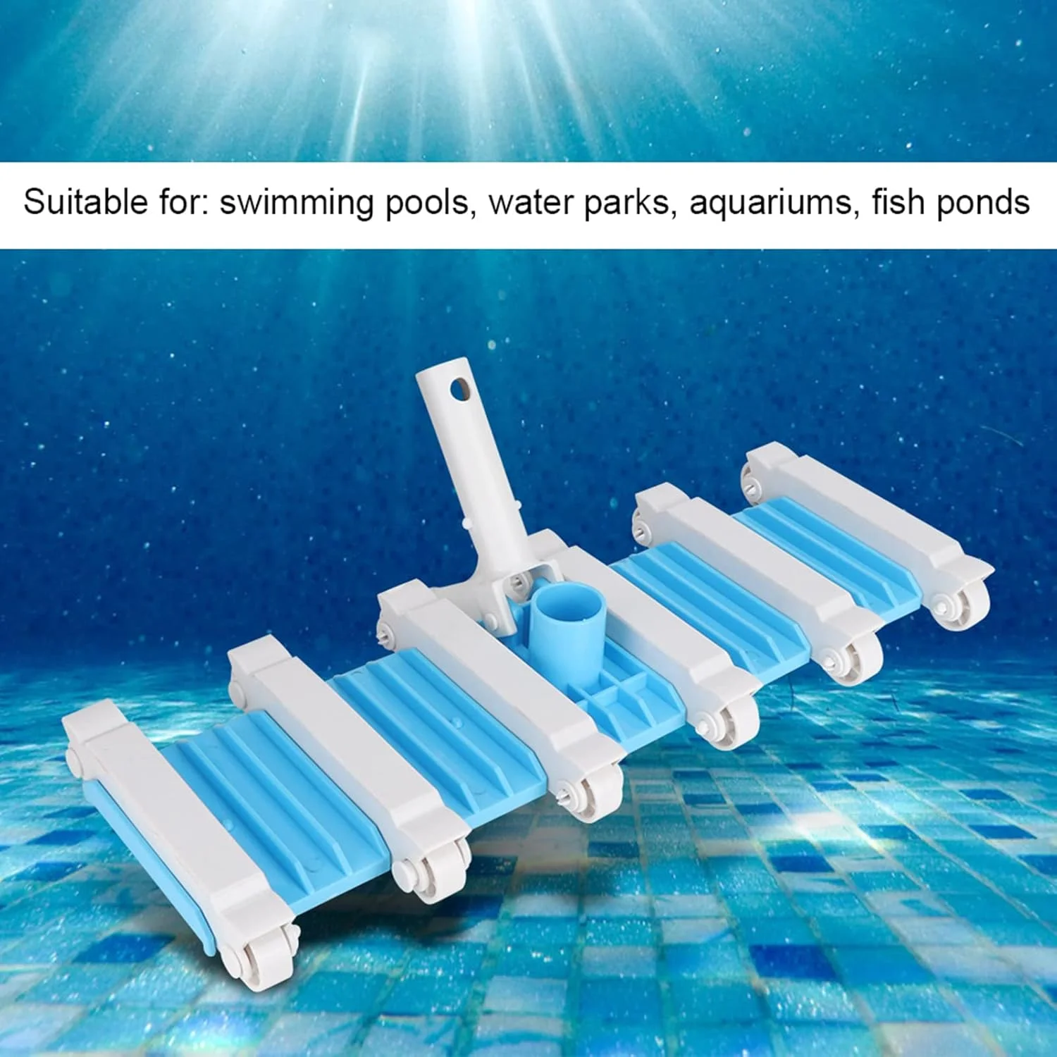 جاروبرقی استخری Topyond، سر جاروبرقی برای استخرها، ابزار تمیز کننده جایگزین برای نگهداری استخر و اسپا، ضروری برای صاحبان استخر