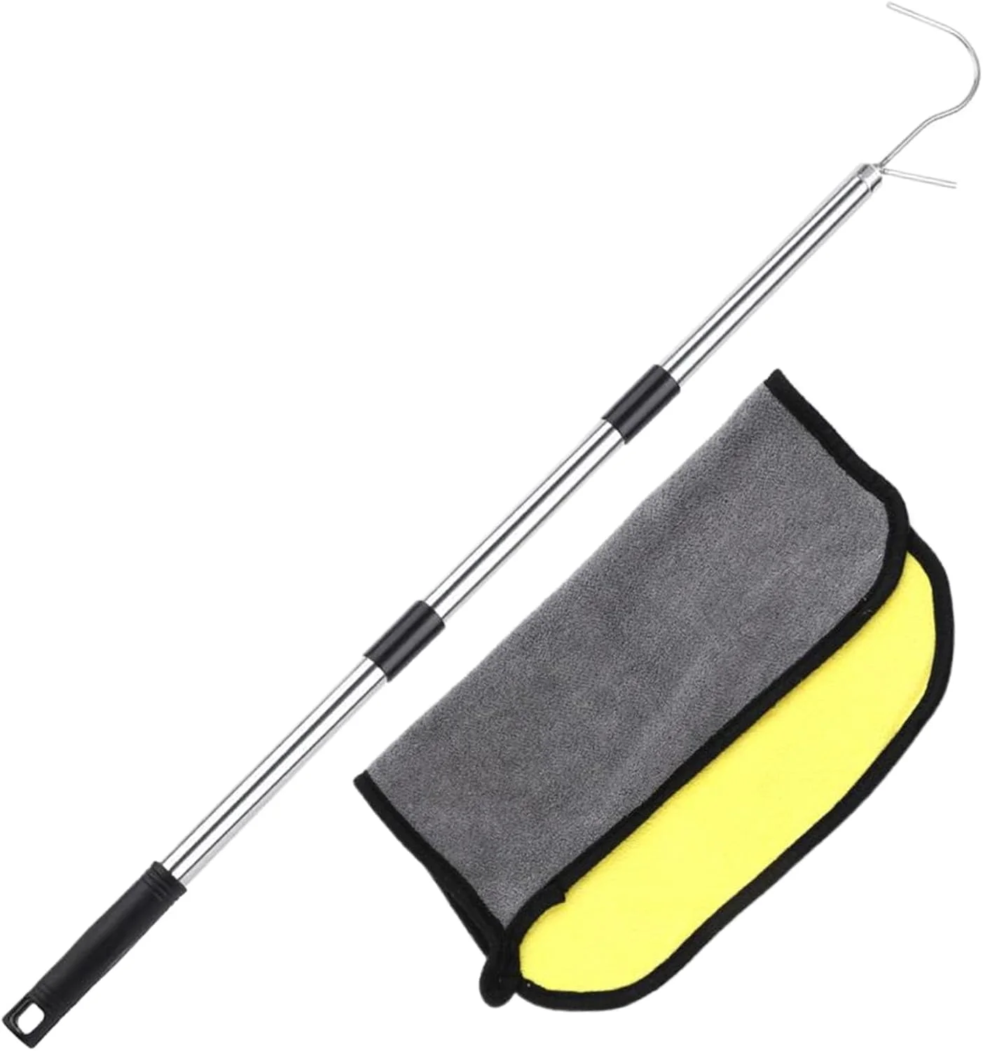 قلاب جاروبرقی استخر، مجموعه قلاب میله جاروبرقی ربات استخر، ابزار تمیز کننده برای حذف زباله های نگهداری، جمع آوری و کف روبی زیر آب