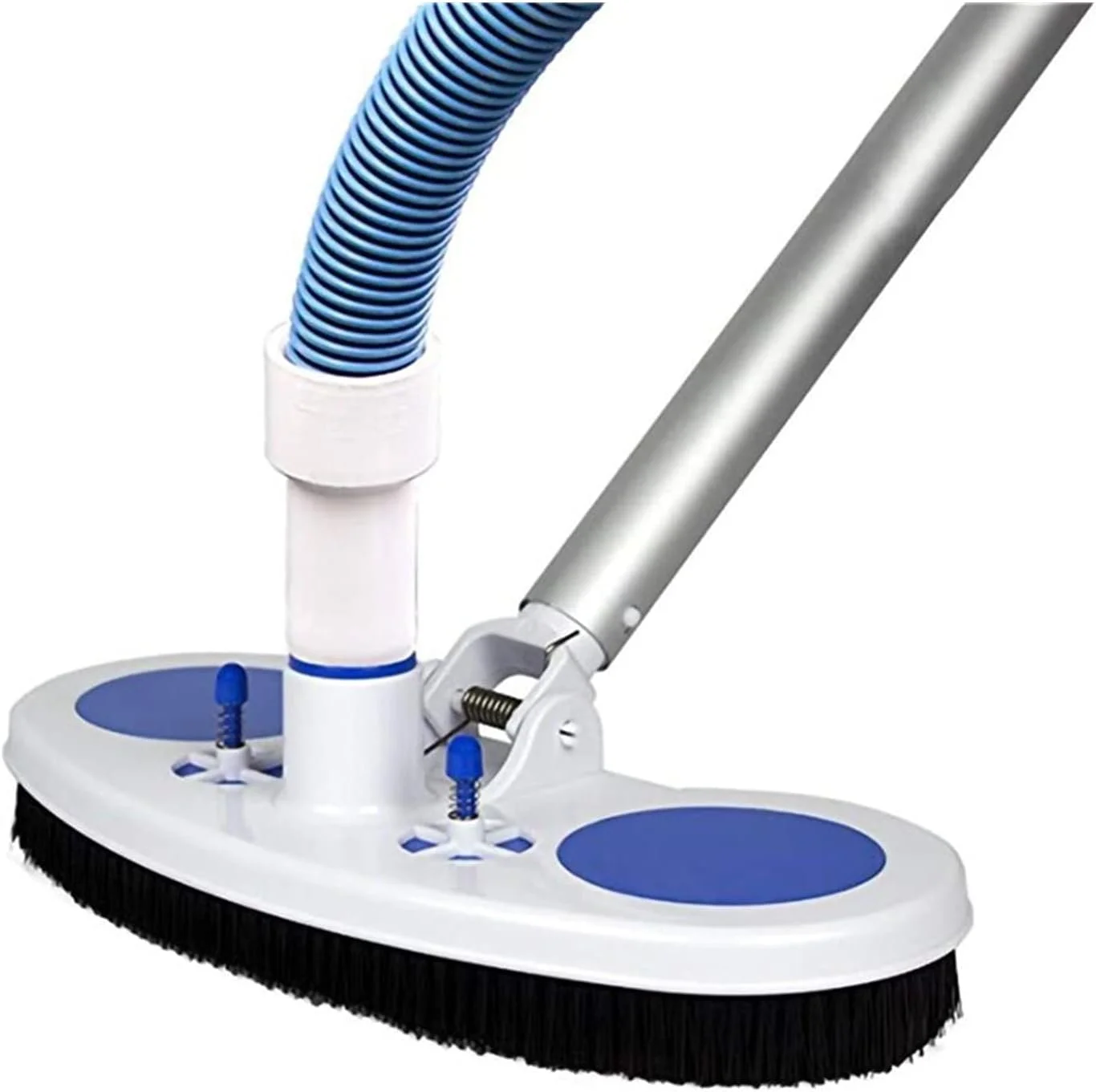ابزار تمیز کننده برس کف استخر AJWYSOI، سر مکش ابزار تمیز کننده جاروبرقی، برس جاروبرقی استخر برای تمیز کردن خانه