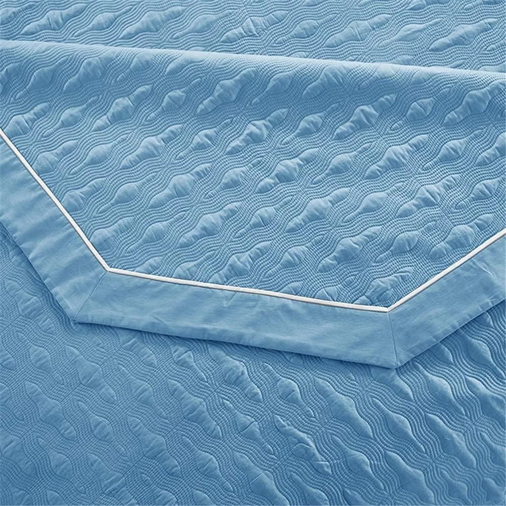 روتختی لحافی دو رو، سه تکه، سایز سوپر کینگ 245X250 سانتی متر، لحاف پنبه ای، رو تختی دو نفره، ست روتختی با مراقبت آسان به همراه 2 روبالشی، سبز روتختی لحافی دو رو، سه تکه، سایز سوپر کینگ 245X250 سانتی متر، لحاف پنبه ای، رو تختی دو نفره، ست روتختی با مراقبت آسان به همراه 2 روبالشی، سبز