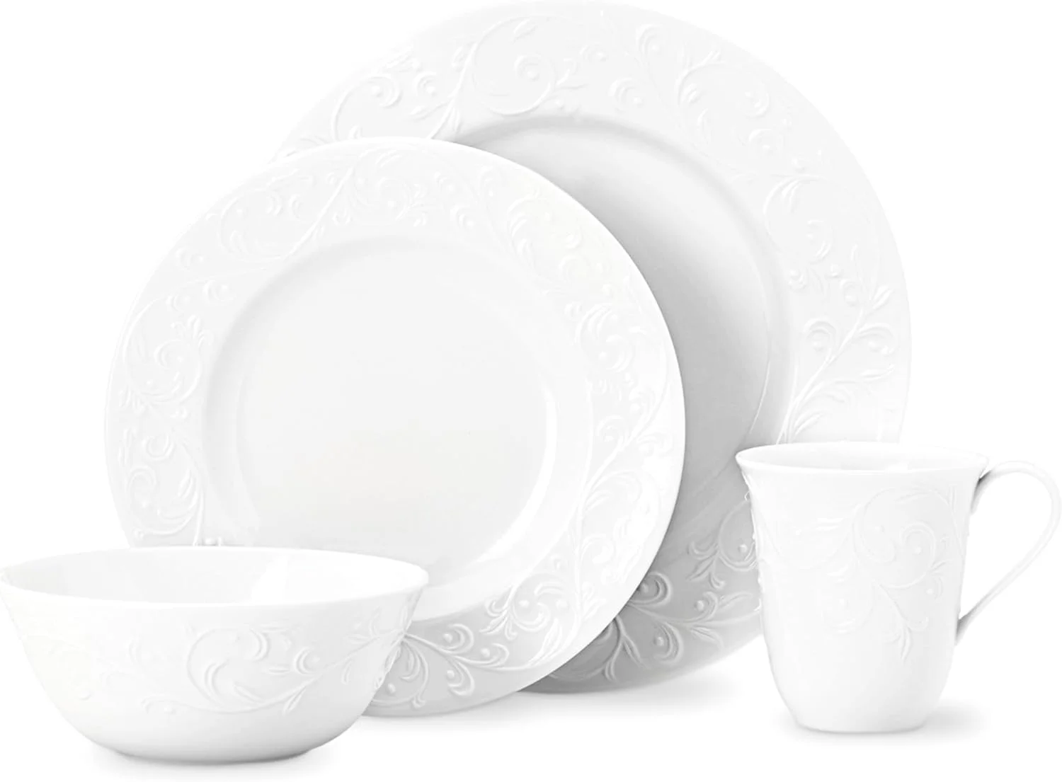 Lenox Opal Innocence Carved Dinnerware 4.95 LB 806686 Lenox Opal Innocence Carved Dinnerware 4.95 LB 806686