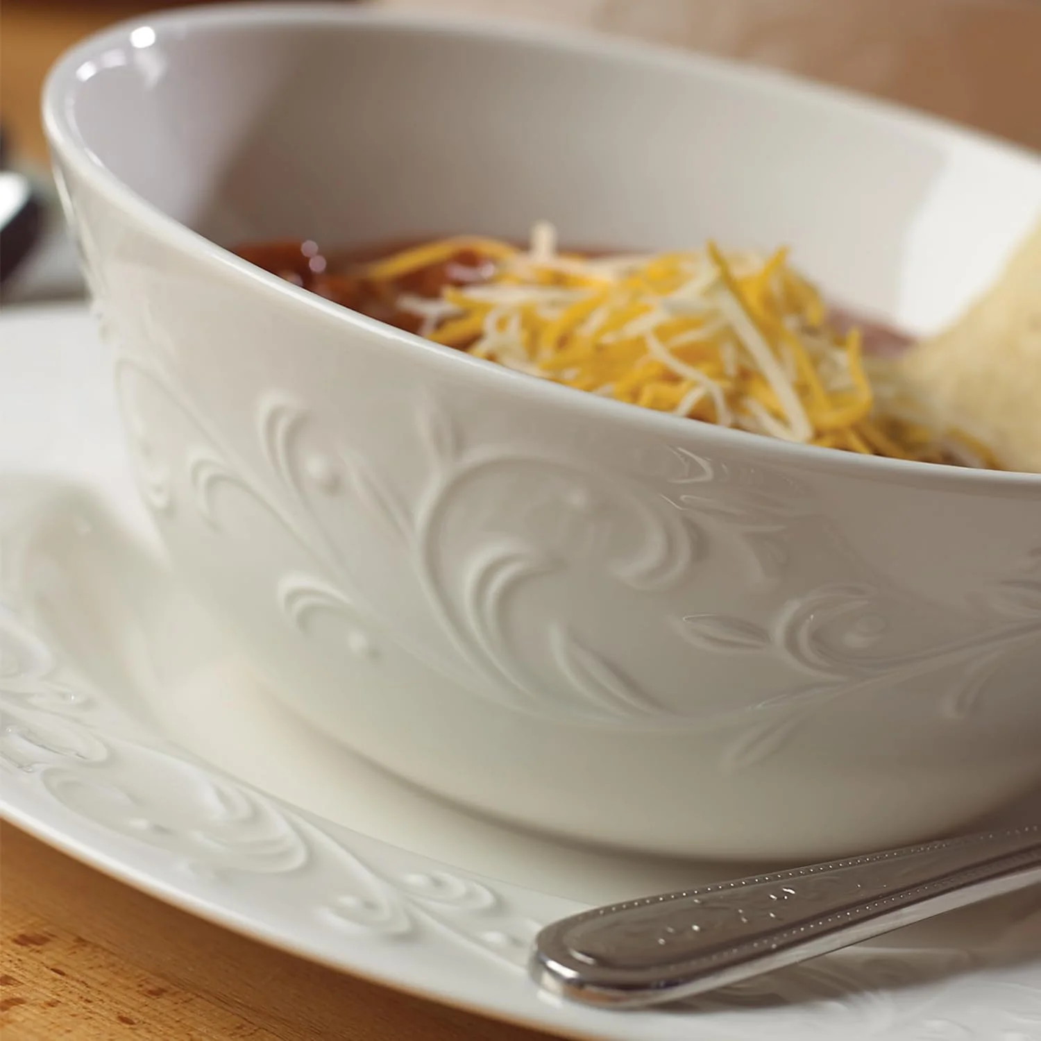 Lenox Opal Innocence Carved Dinnerware 4.95 LB 806686 Lenox Opal Innocence Carved Dinnerware 4.95 LB 806686