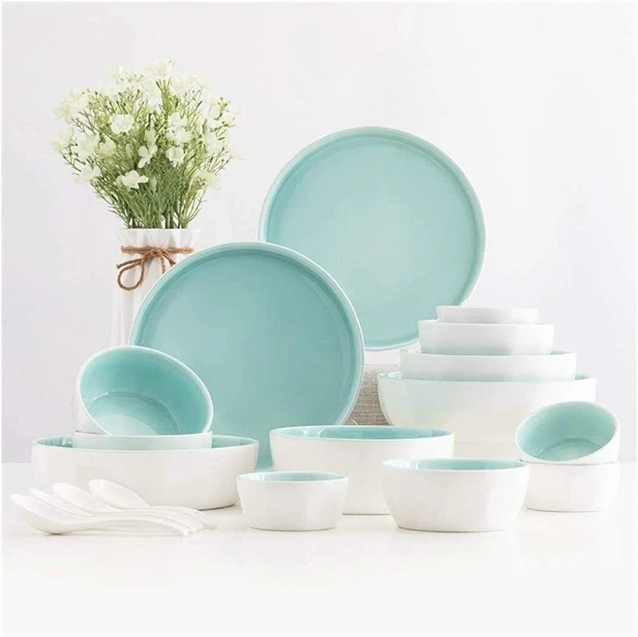 ست ظروف غذاخوری آشپزخانه و ناهارخوری چینی مرغوب، شامل بشقاب غذاخوری، بشقاب سالاد، پیش دستی، بشقاب دسر، کاسه و ست بشقاب و کاسه مناسب پیک نیک و استفاده در سفر ست ظروف غذاخوری آشپزخانه و ناهارخوری چینی مرغوب، شامل بشقاب غذاخوری، بشقاب سالاد، پیش دستی، بشقاب دسر، کاسه و ست بشقاب و کاسه مناسب پیک نیک و استفاده در سفر