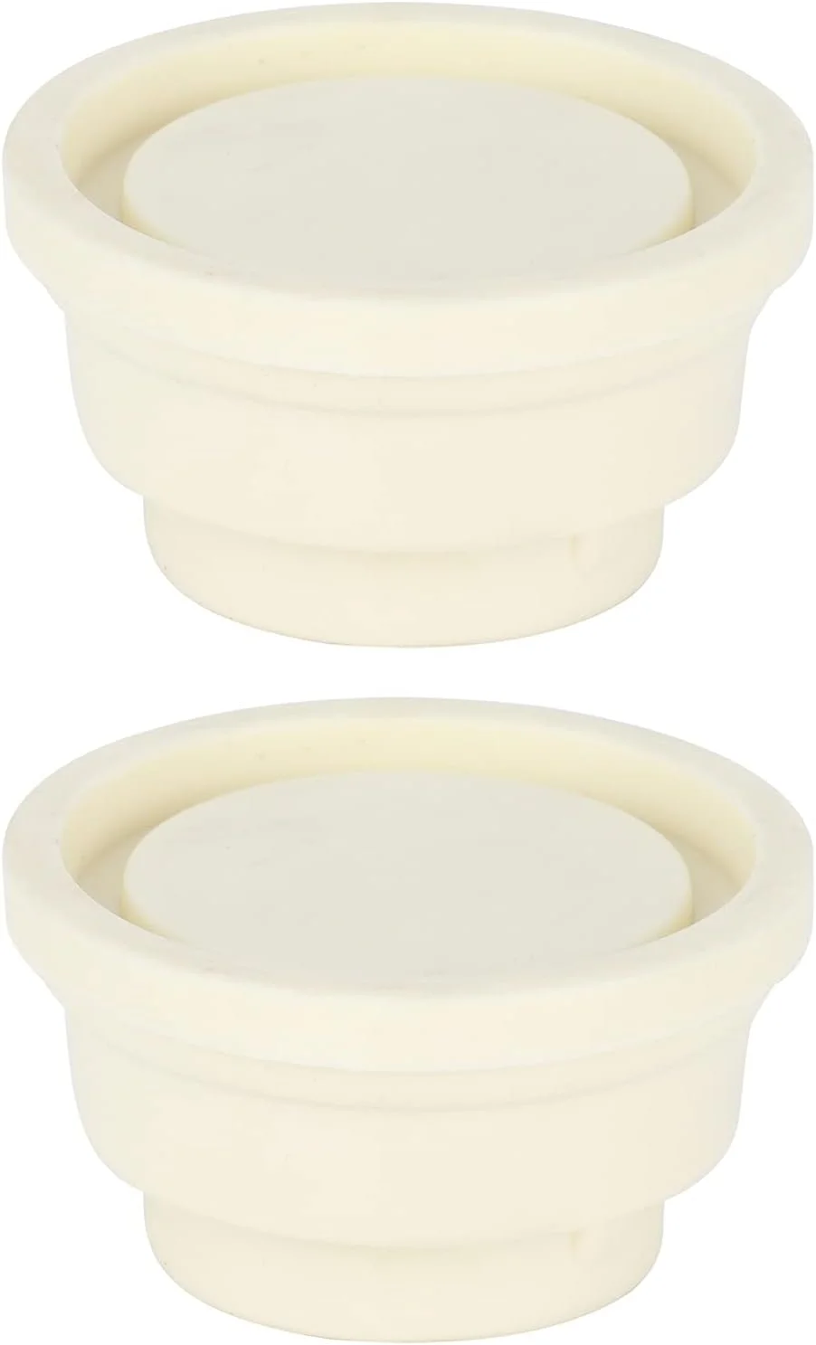 2 عدد درپوش لاستیکی نردبان استخر، ضربه گیر داخلی نردبان استخر، ضربه گیر لاستیکی نردبان برای لوله نردبان استخر، محافظ ایمنی ضربه گیر نردبان استخر