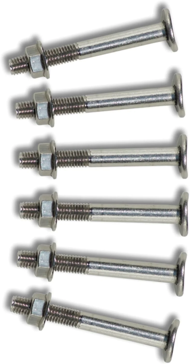 مجموعه 6 عددی پیچ نردبان استیل HydroTools Swim Central، لوازم جانبی استخر 3 اینچی مجموعه 6 عددی پیچ نردبان استیل HydroTools Swim Central، لوازم جانبی استخر 3 اینچی