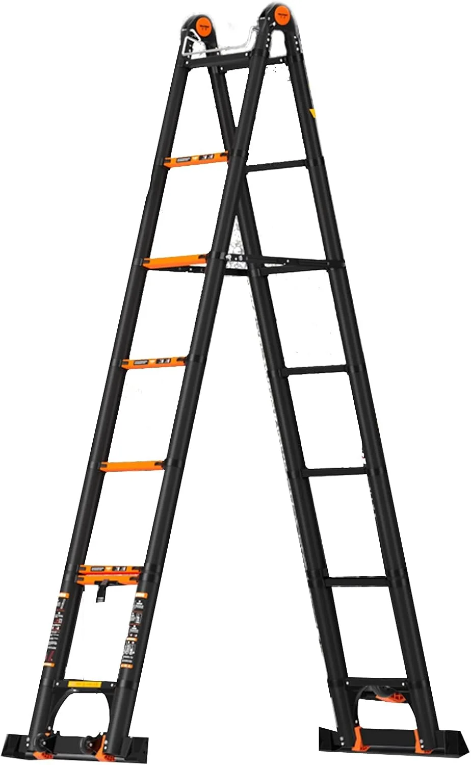 نردبان های FBITE، نردبان تلسکوپی بلند تاشو، نردبان اکستنشن آلومینیومی سنگین برای خانه، اتاق زیر شیروانی و کار در فضای باز، ظرفیت بار 150 کیلوگرم/9 متر+2.9 متر نردبان های FBITE، نردبان تلسکوپی بلند تاشو، نردبان اکستنشن آلومینیومی سنگین برای خانه، اتاق زیر شیروانی و کار در فضای باز، ظرفیت بار 150 کیلوگرم/9 متر+2.9 متر