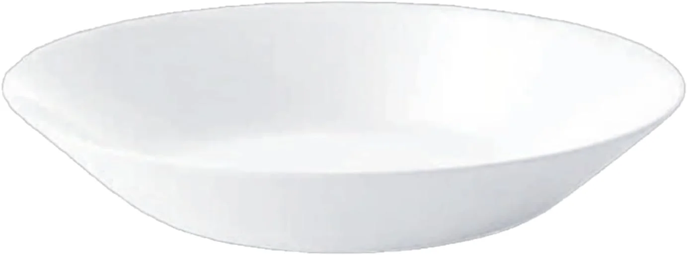 بشقاب سوپ خوری ساده اپال Ester Zarah، ۲۳ سانتی متر، ظروف بادوام و شیک