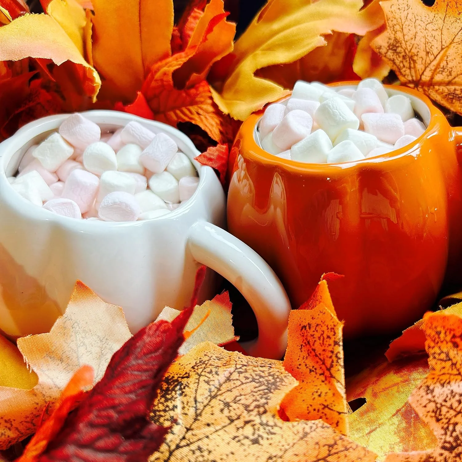 ایبوتیک - فنجان سرامیکی طرح کدو تنبل، هالووین، پاییز، لیوان فصل دنج برای چای، قهوه، سوپ - ظروف غذاخوری شبح وار (سفید) ایبوتیک - فنجان سرامیکی طرح کدو تنبل، هالووین، پاییز، لیوان فصل دنج برای چای، قهوه، سوپ - ظروف غذاخوری شبح وار (سفید)