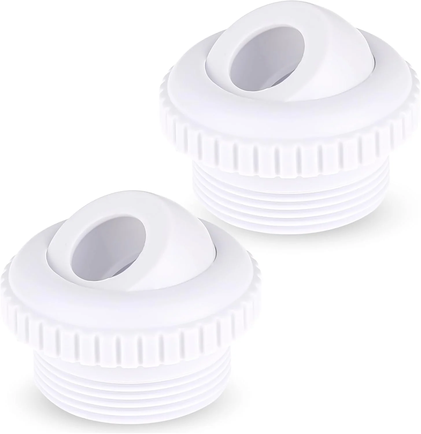 نازل جت استخر 2 عددی، اتصالات برگشتی استخر شنا 3/4 اینچی SP1419D، نازل چشمی ورودی جریان جهت دار آب جت خروجی با رزوه 1-1/2 اینچی Mip، لوازم جانبی استخرهای توکار