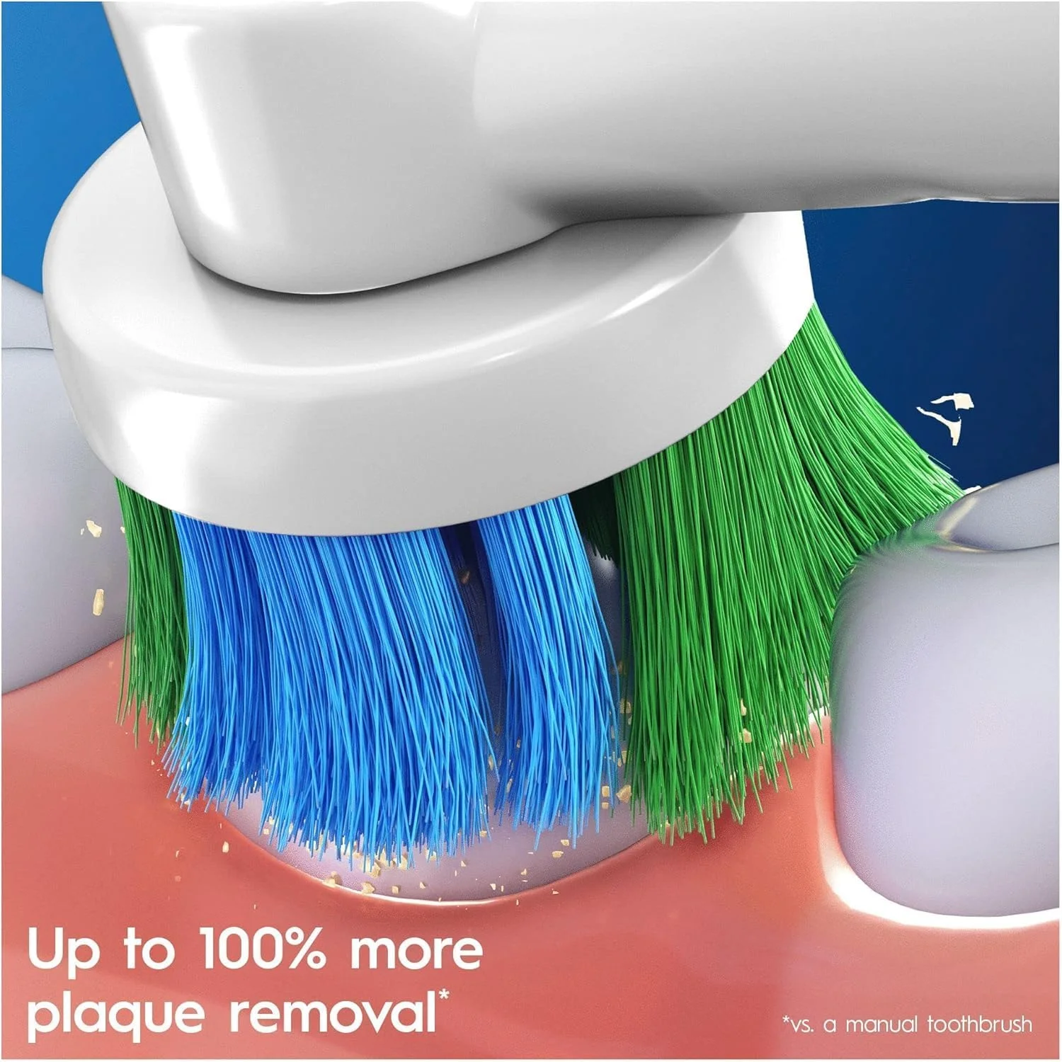 مسواک باتری خور Oral Pro، سر برس Precision Clean، از بین برنده پلاک، شامل 2 باتری، مشکی (مشکی) مسواک باتری خور Oral Pro، سر برس Precision Clean، از بین برنده پلاک، شامل 2 باتری، مشکی (مشکی)