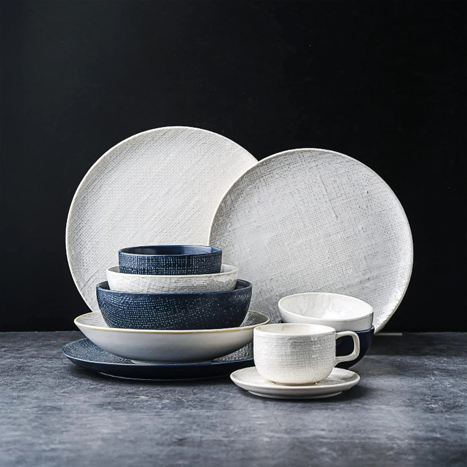 ست ظروف غذاخوری، ست کاسه و بشقاب چینی، ست ترکیبی ظروف غذاخوری، ست ظروف آشپزخانه، برای دورهمی های خانوادگی و مهمانی، ست 18 تکه