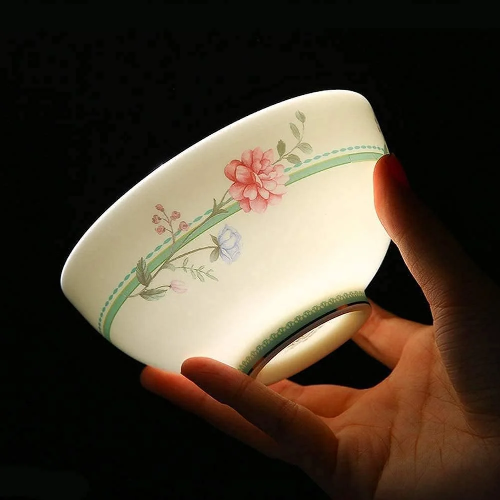 سرویس ظروف غذاخوری، ست بشقاب/کاسه/فنجان، سرویس ظروف چینی استخوانی مرغوب، مجموعه سرویس ظروف سرامیکی، کاسه/بشقاب دسر/بشقاب سوپ، مهمانی خانوادگی، گرد، 32 تکه