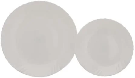 سرویس غذاخوری 12 پارچه اوپال Delcasa DC2133، سفید سرویس غذاخوری 12 پارچه اوپال Delcasa DC2133، سفید