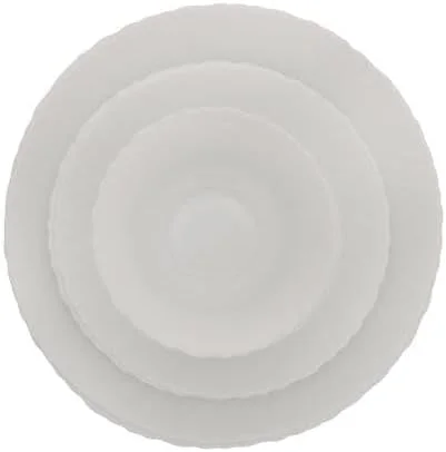 سرویس غذاخوری 12 پارچه اوپال Delcasa DC2133، سفید سرویس غذاخوری 12 پارچه اوپال Delcasa DC2133، سفید