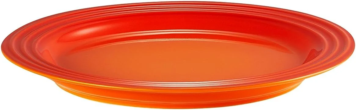 سرویس غذاخوری 12 پارچه سنگی Le Creuset 79351000907081، رنگ قرمز فر