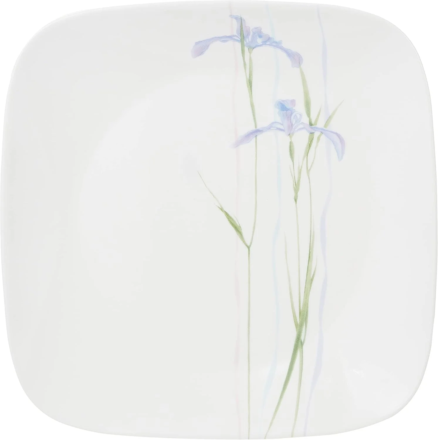 کُرِل مربع طرح Shadow Iris - بشقاب غذاخوری، ست 6 عددی