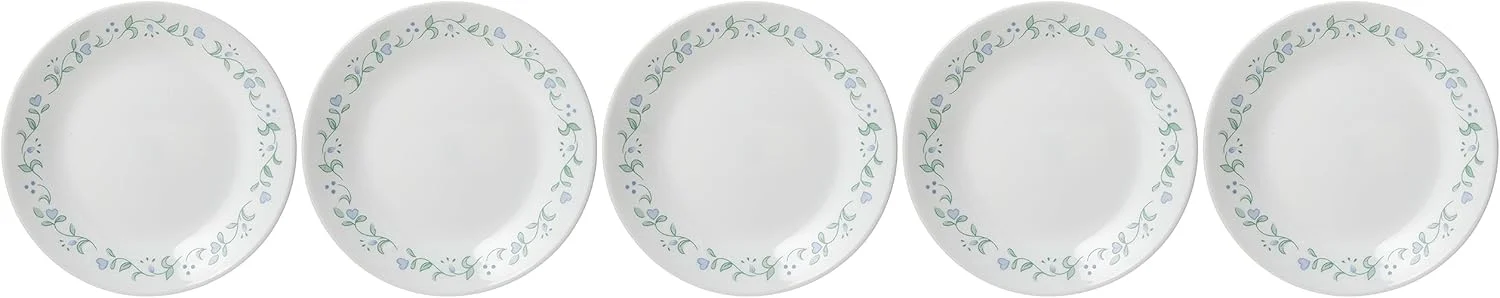بشقاب کوچک شیشه ای Corelle Country Cottage، 17 سانتی متر، بسته 6 عددی بشقاب کوچک شیشه ای Corelle Country Cottage، 17 سانتی متر، بسته 6 عددی