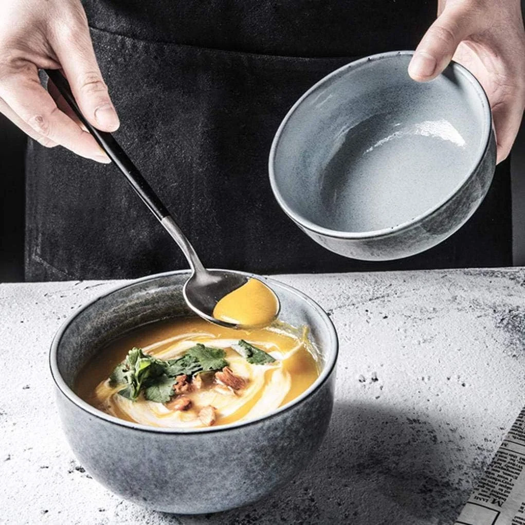 سرویس غذاخوری شیک، ست ظروف سرامیکی ۲۸ پارچه شامل بشقاب، کاسه و لیوان چینی طرح‌دار مناسب برای ۴ نفر