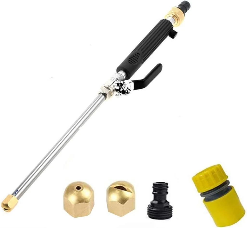 ابزار استخر شنا KKRKEM، تفنگ آب پاش فشار قوی، اسپری آب پاش ماشین، جت شستشوی باغ، شلنگ، نازل، ابزار تمیز کننده