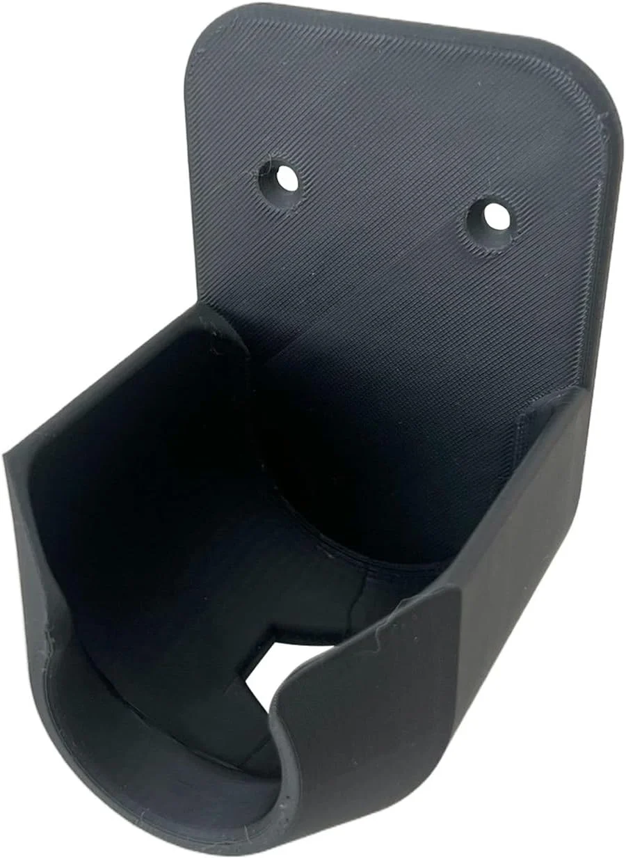 نگهدارنده دیواری شلنگ، پایه دیواری بیرونی برای نازل های اسپری - براکت ضد لغزش با سوراخ های زهکشی داخلی، لوازم جانبی برای حیاط، استخر، چمن، فضای باز