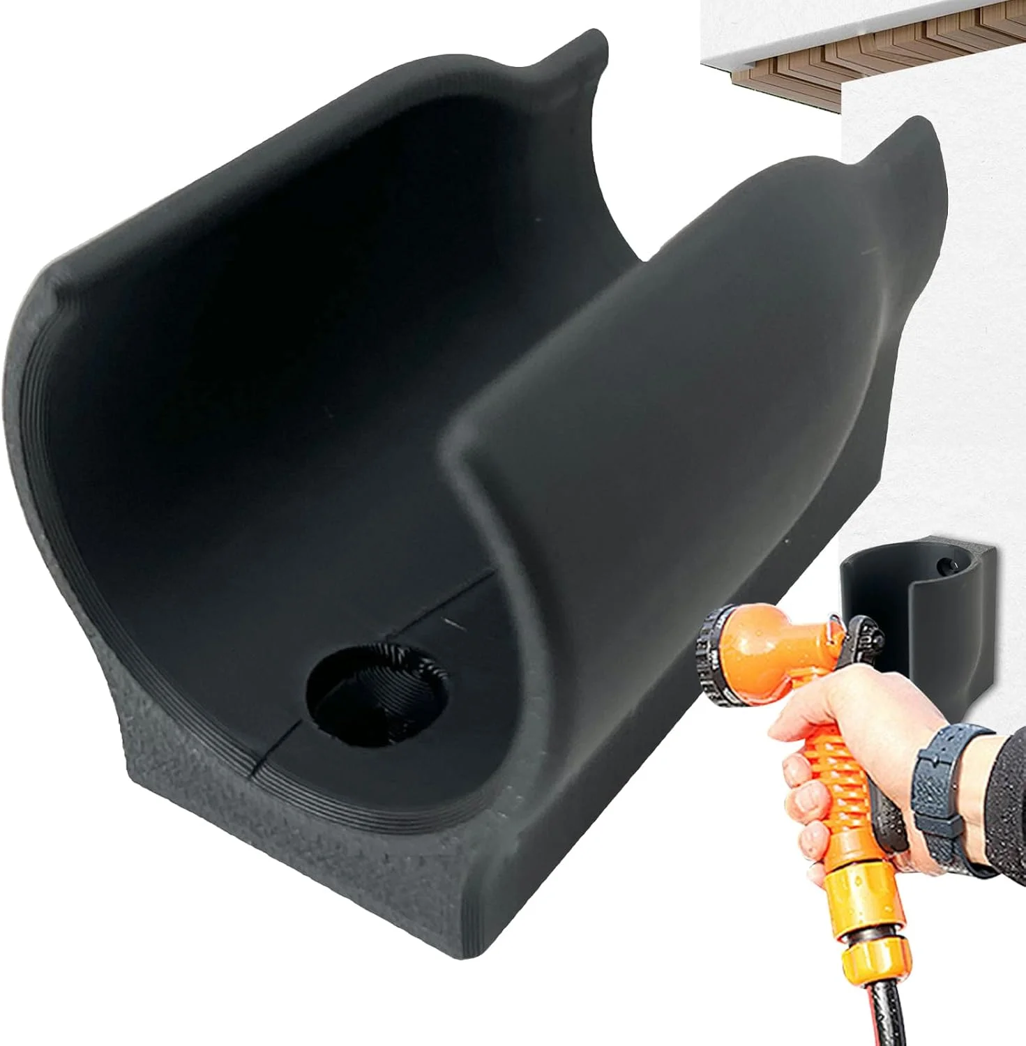 نگهدارنده شلنگ، براکت نصب نازل شلنگ باغ | نگهدارنده ضد لغزش برای لوازم جانبی سمپاش، نازل، حیاط، باغبانی، استخر، چمن، فضای باز