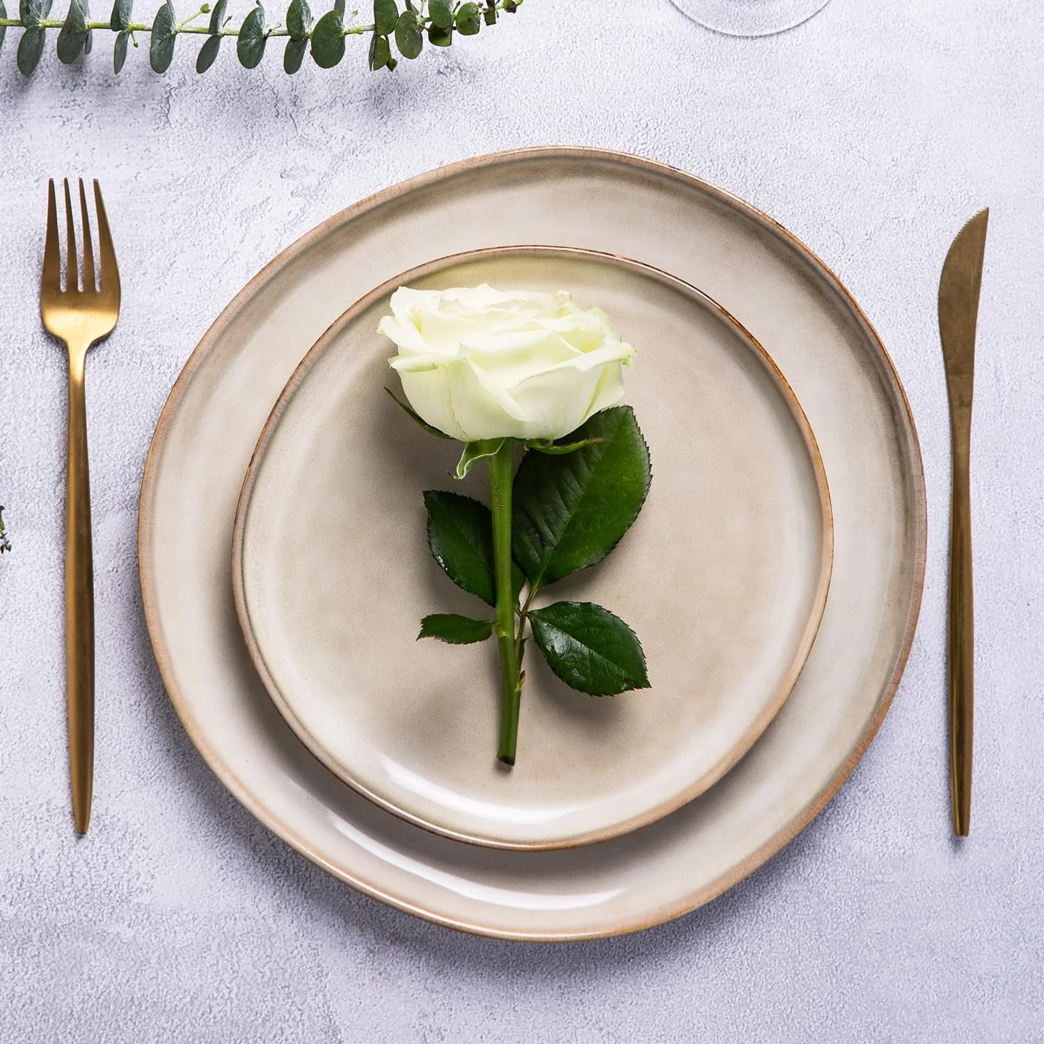 سرویس ظروف غذاخوری سرامیکی AmorArc، ست بشقاب و کاسه با لعاب واکنشگر دست ساز، بسیار مقاوم در برابر لب پر شدن و ترک خوردگی | قابل شستشو در ماشین ظرفشویی و استفاده در مایکروویو، مناسب برای 6 نفر (18 پارچه)، ADW007 سرویس ظروف غذاخوری سرامیکی AmorArc، ست بشقاب و کاسه با لعاب واکنشگر دست ساز، بسیار مقاوم در برابر لب پر شدن و ترک خوردگی | قابل شستشو در ماشین ظرفشویی و استفاده در مایکروویو، مناسب برای 6 نفر (18 پارچه)، ADW007