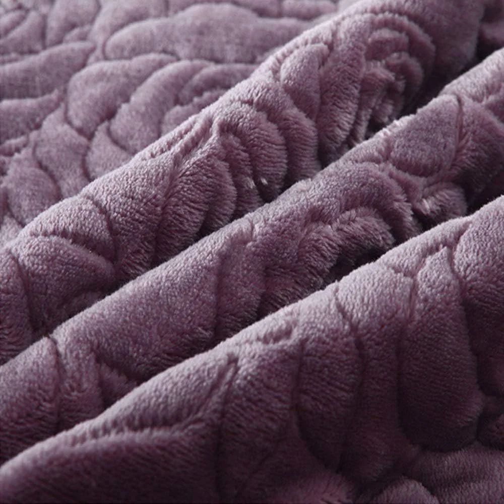 روتختی لحافی، پتو و روتختی فلانل پنبه ای، ست 3 تکه، یک نفره و دو نفره، پتوی چند منظوره، مناسب تمام فصول، فوق العاده نرم و گرم، ملحفه با 2 روبالشتی، خاکستری-150x200cm+50x70cmx2